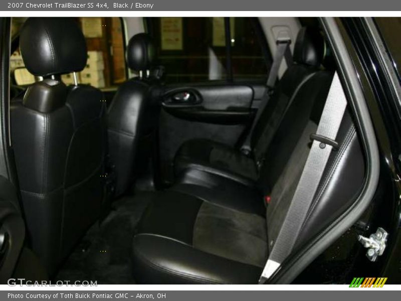 Black / Ebony 2007 Chevrolet TrailBlazer SS 4x4