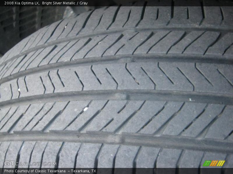 Bright Silver Metallic / Gray 2008 Kia Optima LX