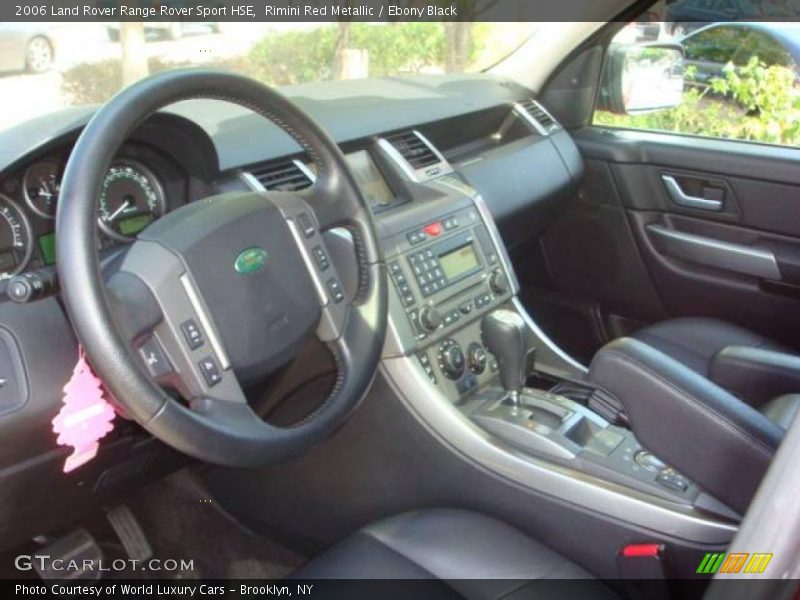 Rimini Red Metallic / Ebony Black 2006 Land Rover Range Rover Sport HSE