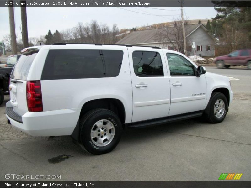 Summit White / Light Cashmere/Ebony 2007 Chevrolet Suburban 1500 LT 4x4