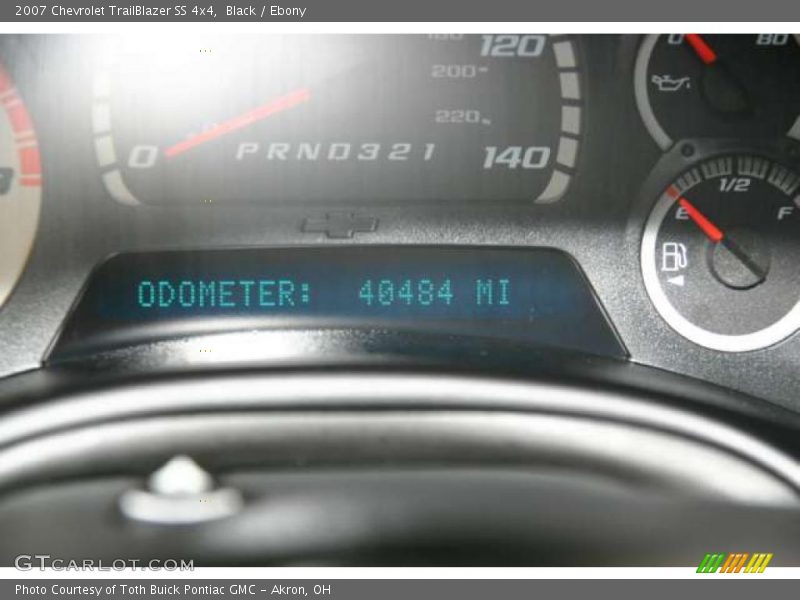 Black / Ebony 2007 Chevrolet TrailBlazer SS 4x4
