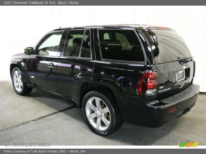 Black / Ebony 2007 Chevrolet TrailBlazer SS 4x4