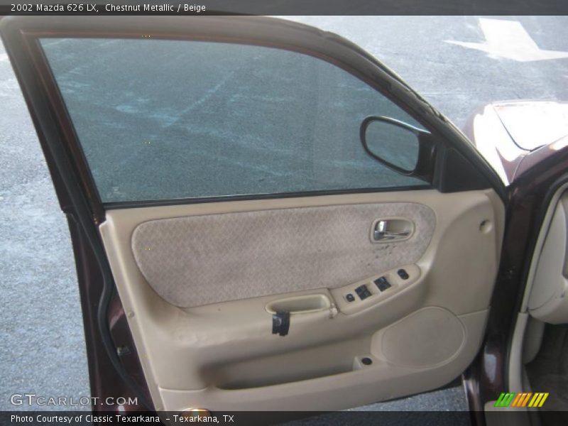 Chestnut Metallic / Beige 2002 Mazda 626 LX