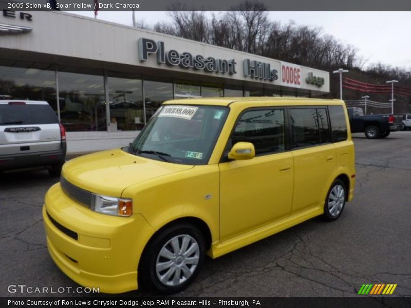 Solar Yellow / Dark Charcoal 2005 Scion xB