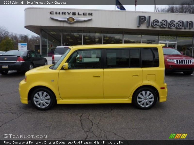 Solar Yellow / Dark Charcoal 2005 Scion xB