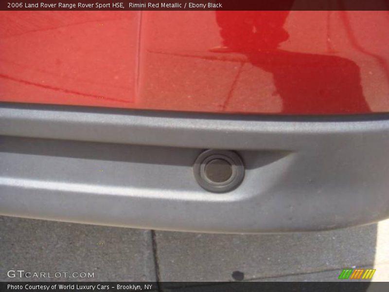 Rimini Red Metallic / Ebony Black 2006 Land Rover Range Rover Sport HSE