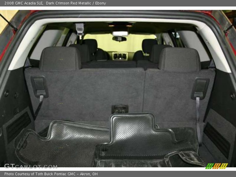 Dark Crimson Red Metallic / Ebony 2008 GMC Acadia SLE