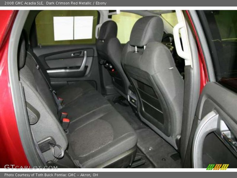 Dark Crimson Red Metallic / Ebony 2008 GMC Acadia SLE