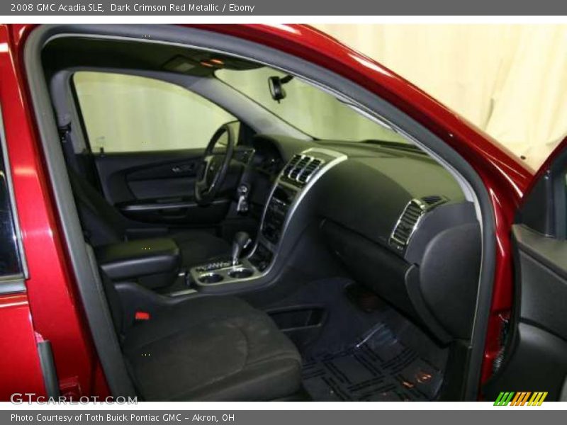 Dark Crimson Red Metallic / Ebony 2008 GMC Acadia SLE