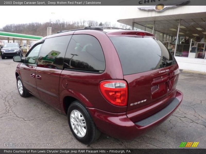  2003 Caravan Sport Deep Molten Red Pearl