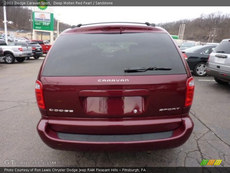  2003 Caravan Sport Deep Molten Red Pearl