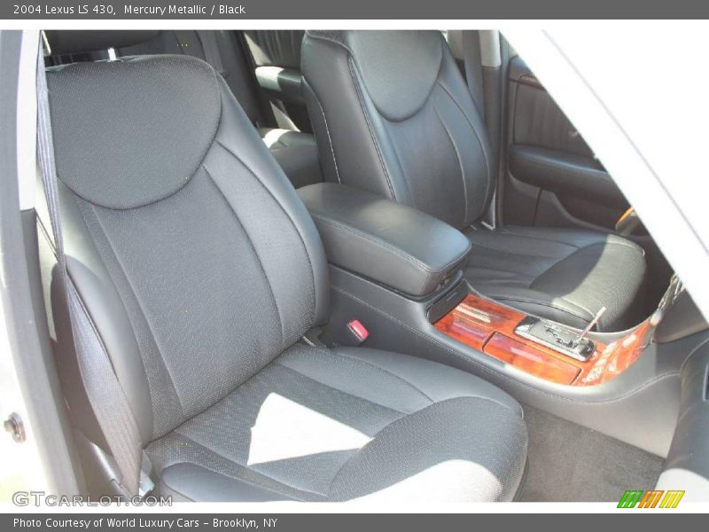 Mercury Metallic / Black 2004 Lexus LS 430