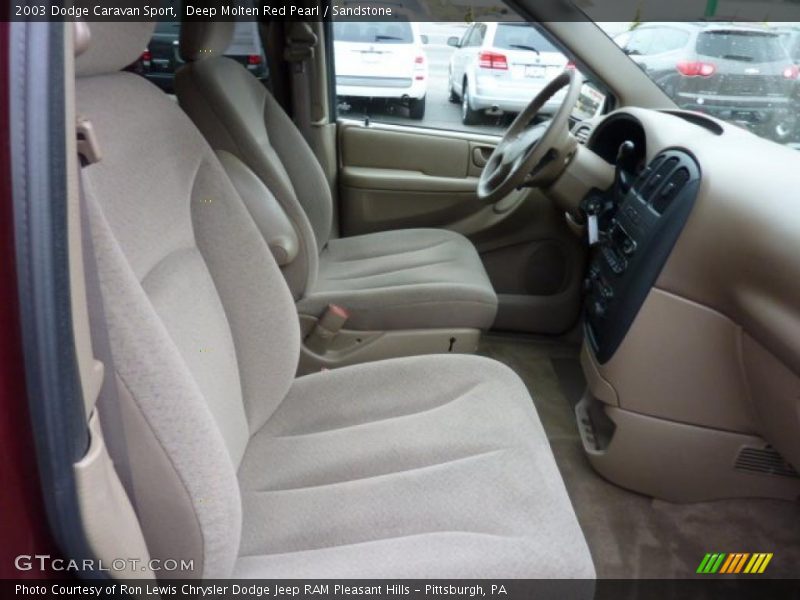  2003 Caravan Sport Sandstone Interior