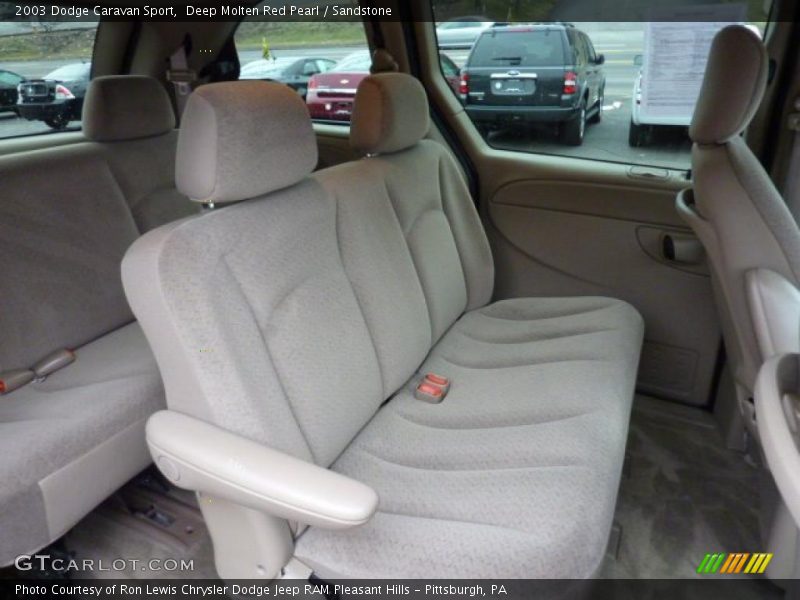 2003 Caravan Sport Sandstone Interior
