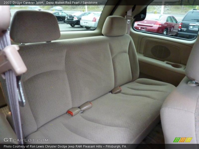  2003 Caravan Sport Sandstone Interior