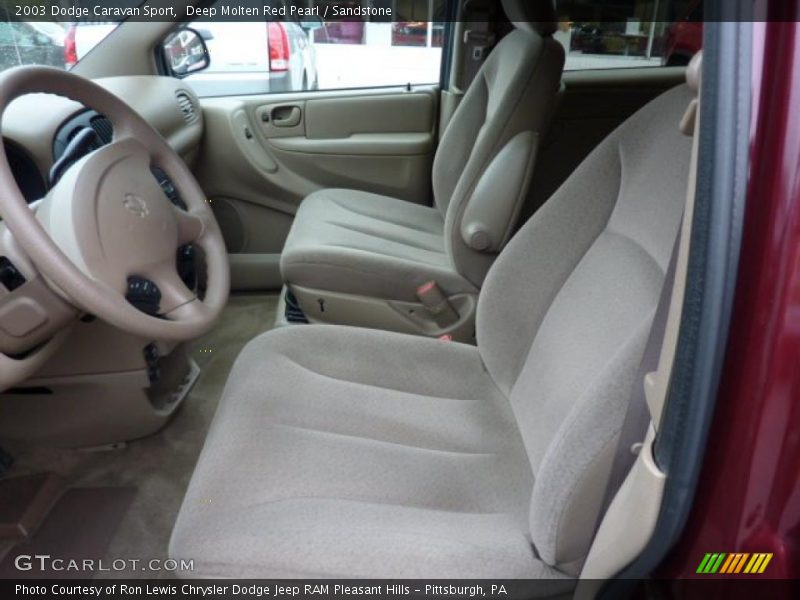  2003 Caravan Sport Sandstone Interior