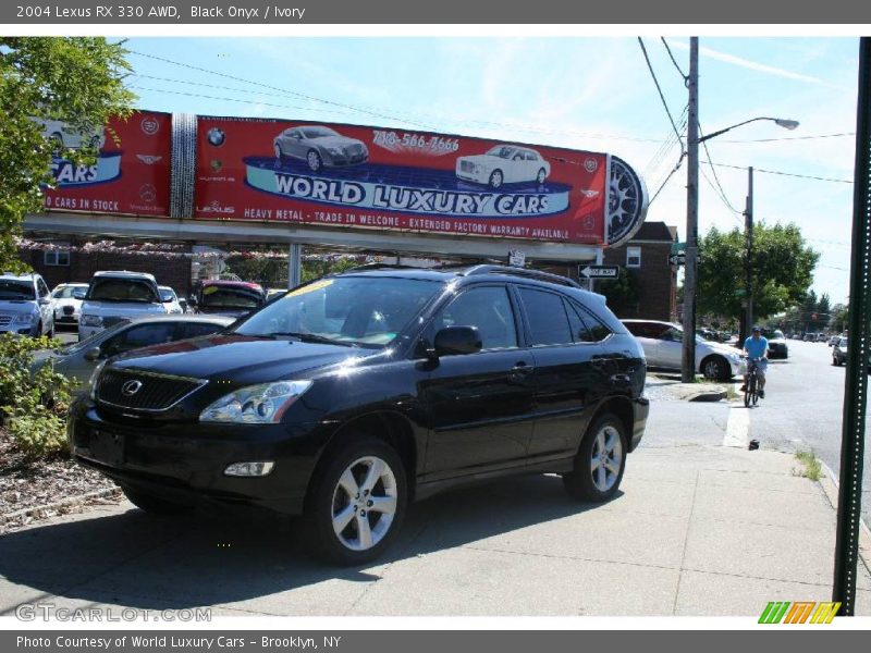 Black Onyx / Ivory 2004 Lexus RX 330 AWD