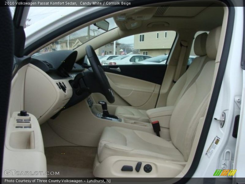 Candy White / Cornsilk Beige 2010 Volkswagen Passat Komfort Sedan