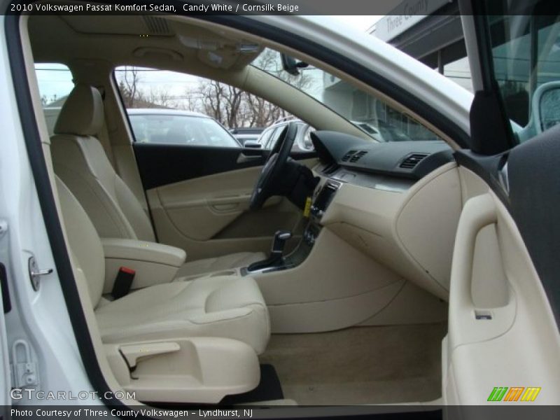 Candy White / Cornsilk Beige 2010 Volkswagen Passat Komfort Sedan