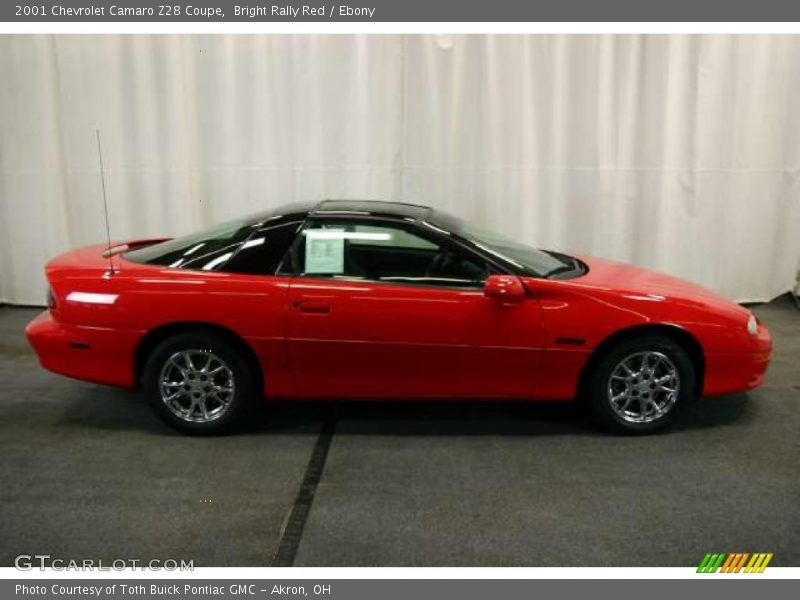Bright Rally Red / Ebony 2001 Chevrolet Camaro Z28 Coupe