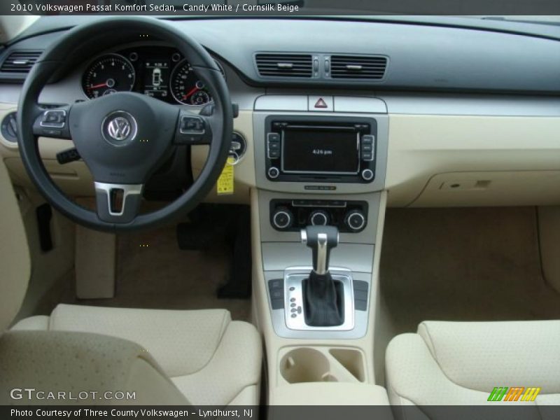 Dashboard of 2010 Passat Komfort Sedan