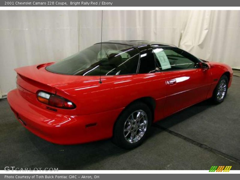 Bright Rally Red / Ebony 2001 Chevrolet Camaro Z28 Coupe