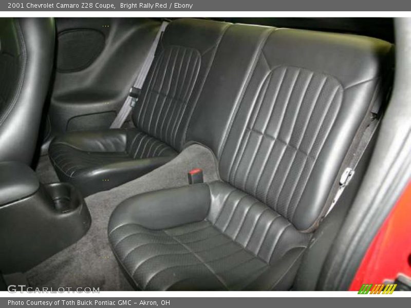  2001 Camaro Z28 Coupe Ebony Interior