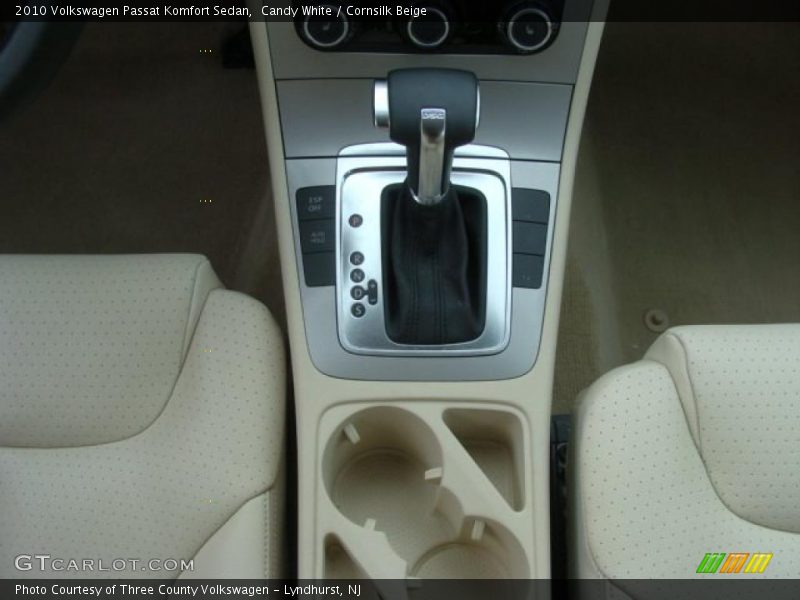  2010 Passat Komfort Sedan 6 Speed Tiptronic DSG Dual-Clutch Automatic Shifter