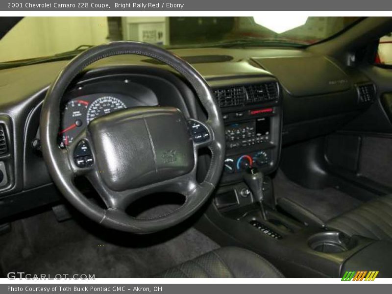 Bright Rally Red / Ebony 2001 Chevrolet Camaro Z28 Coupe