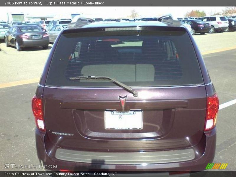Purple Haze Metallic / Ebony Black 2006 Pontiac Torrent