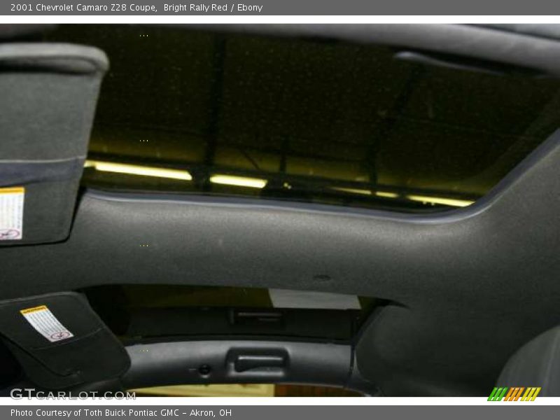 Bright Rally Red / Ebony 2001 Chevrolet Camaro Z28 Coupe