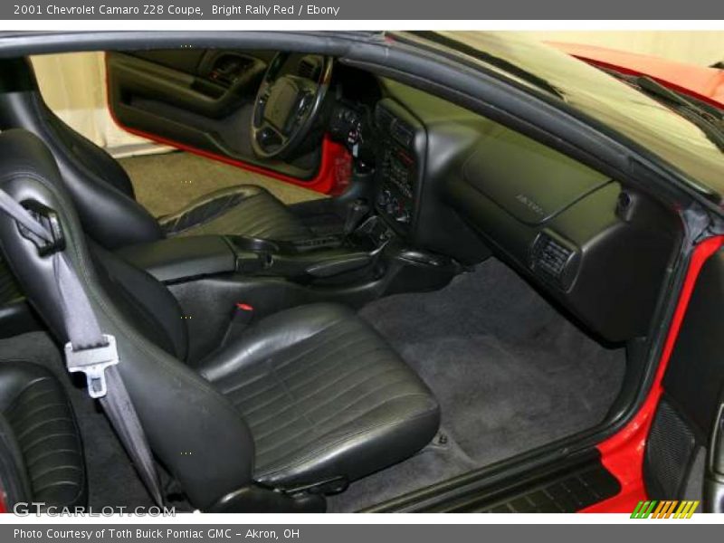  2001 Camaro Z28 Coupe Ebony Interior