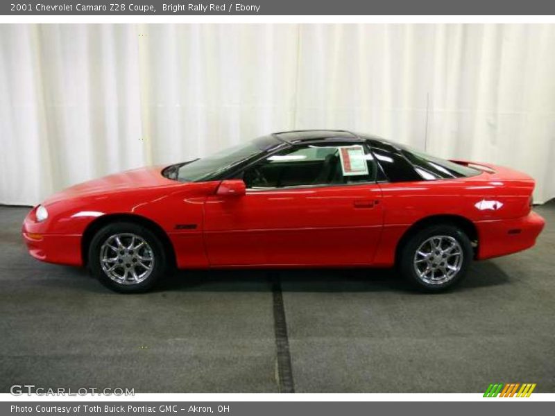 Bright Rally Red / Ebony 2001 Chevrolet Camaro Z28 Coupe