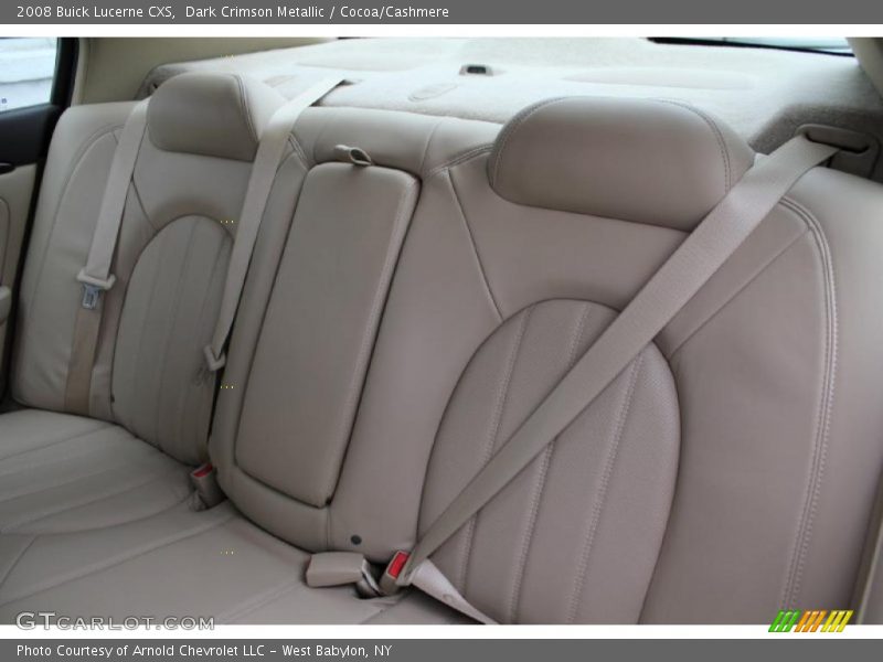  2008 Lucerne CXS Cocoa/Cashmere Interior