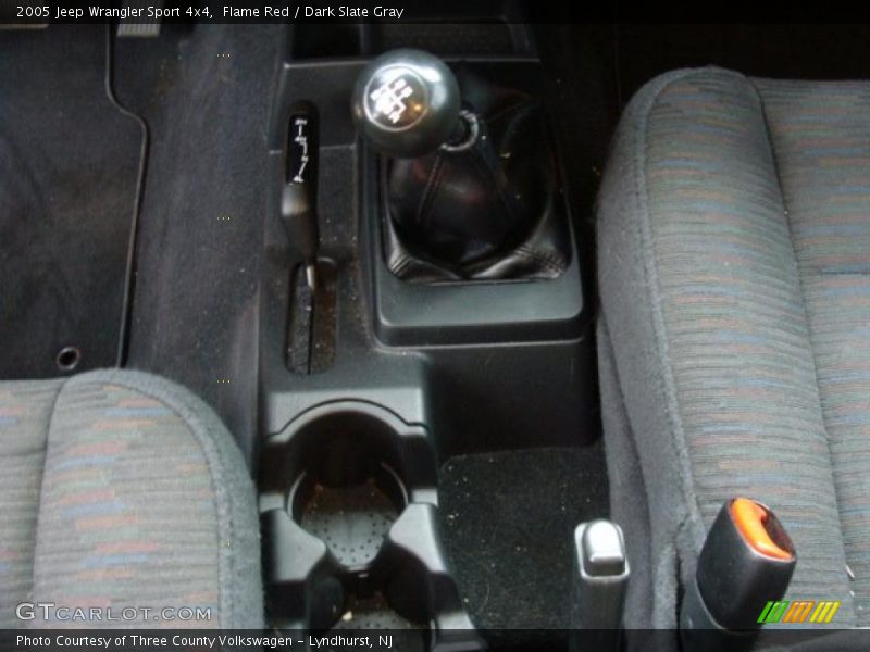 Flame Red / Dark Slate Gray 2005 Jeep Wrangler Sport 4x4