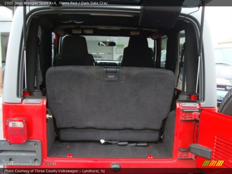 Flame Red / Dark Slate Gray 2005 Jeep Wrangler Sport 4x4