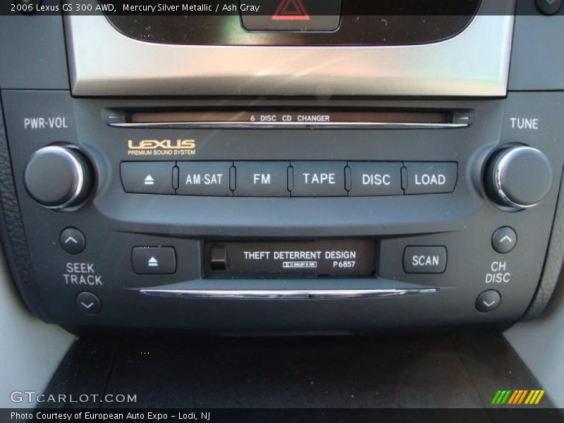Mercury Silver Metallic / Ash Gray 2006 Lexus GS 300 AWD