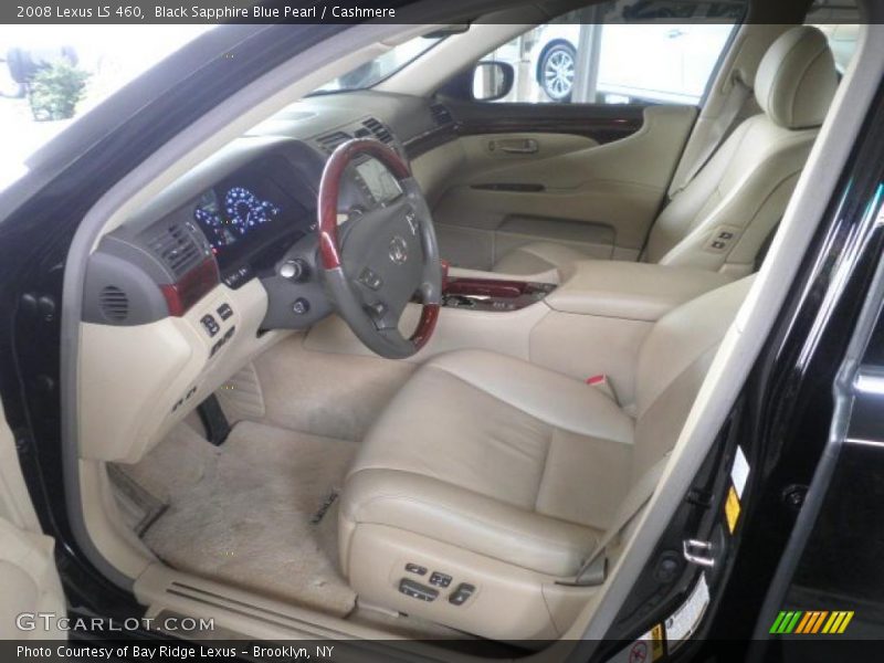 Black Sapphire Blue Pearl / Cashmere 2008 Lexus LS 460