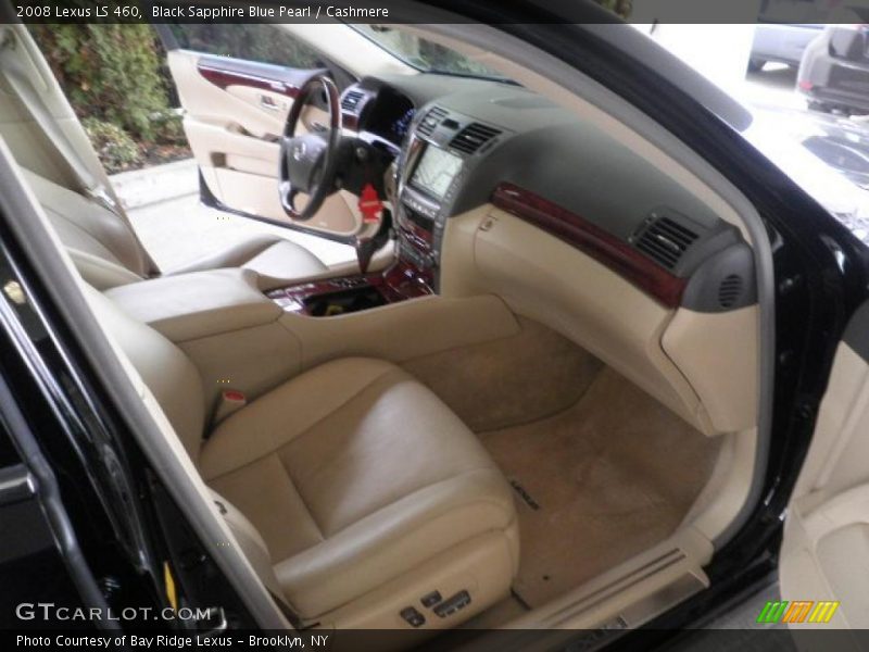 Black Sapphire Blue Pearl / Cashmere 2008 Lexus LS 460