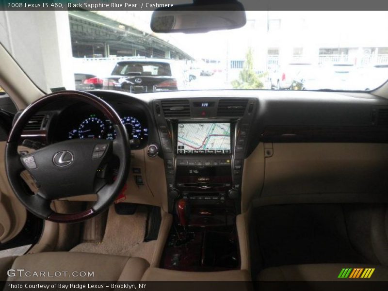 Black Sapphire Blue Pearl / Cashmere 2008 Lexus LS 460