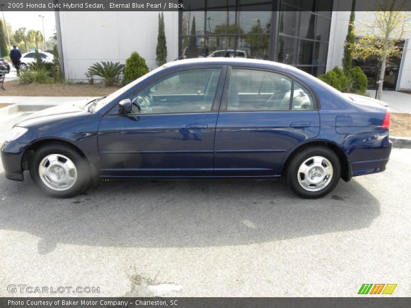  2005 Civic Hybrid Sedan Eternal Blue Pearl
