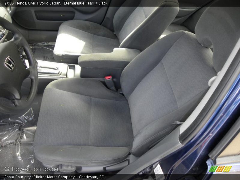  2005 Civic Hybrid Sedan Black Interior