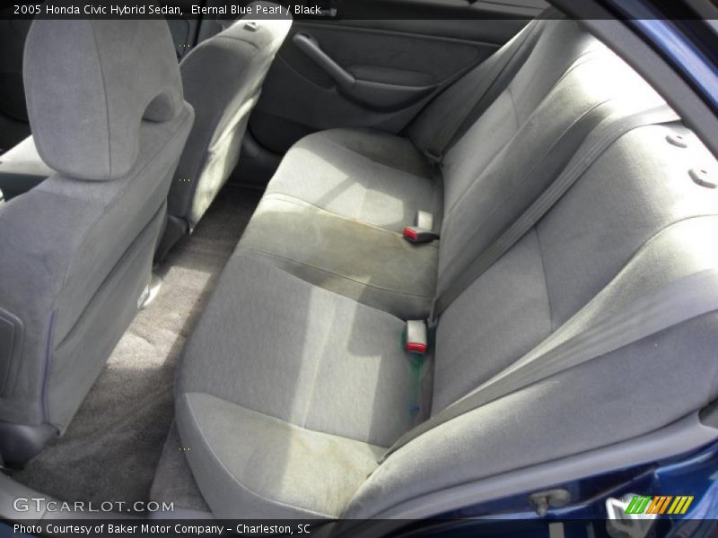  2005 Civic Hybrid Sedan Black Interior