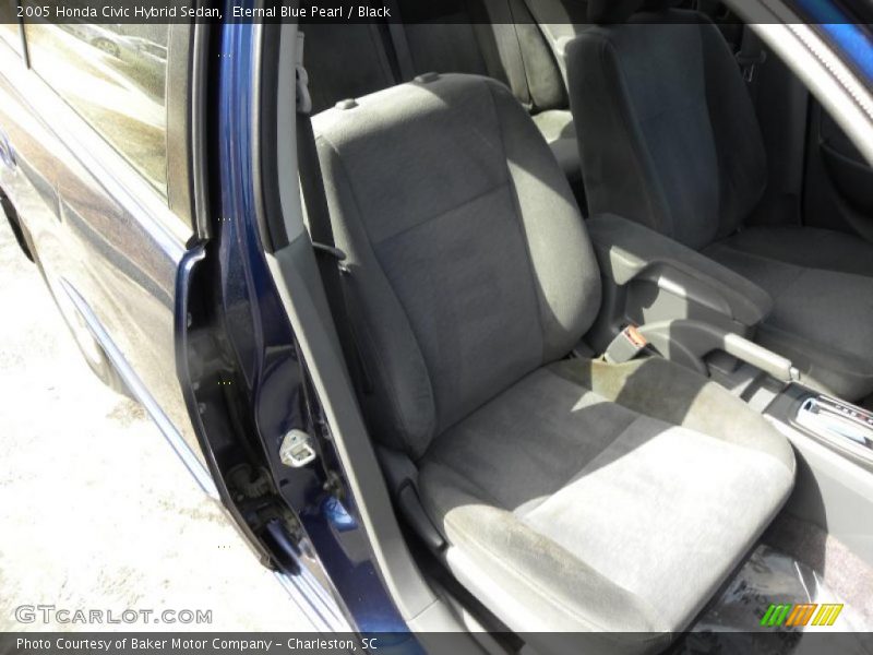  2005 Civic Hybrid Sedan Black Interior