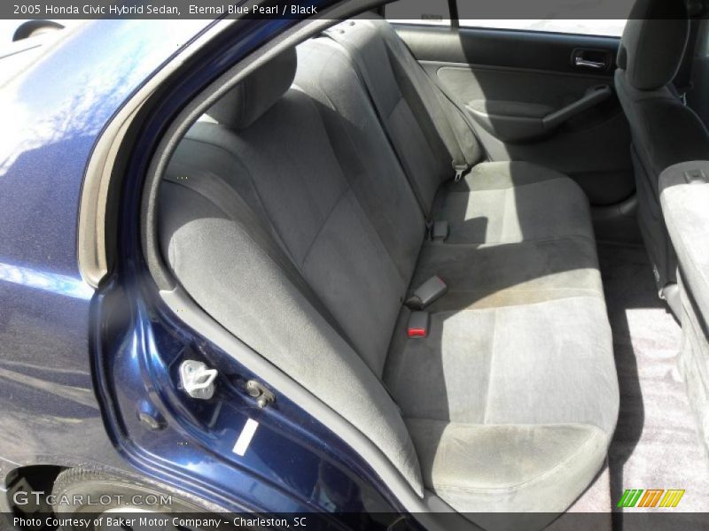  2005 Civic Hybrid Sedan Black Interior