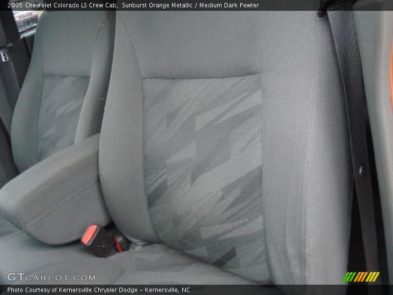 Sunburst Orange Metallic / Medium Dark Pewter 2005 Chevrolet Colorado LS Crew Cab
