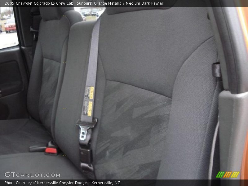 Sunburst Orange Metallic / Medium Dark Pewter 2005 Chevrolet Colorado LS Crew Cab