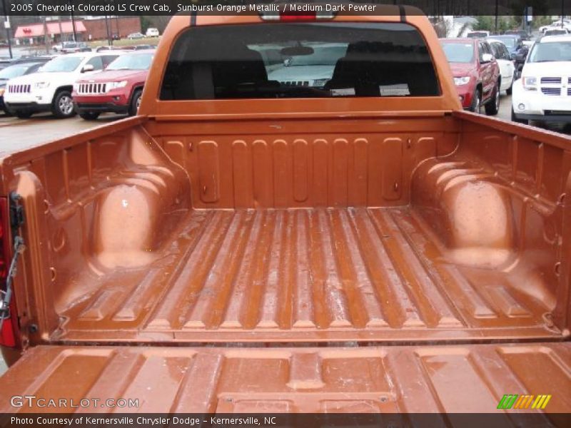Sunburst Orange Metallic / Medium Dark Pewter 2005 Chevrolet Colorado LS Crew Cab