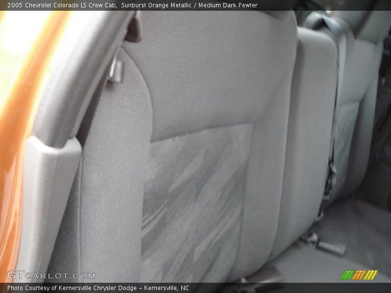 Sunburst Orange Metallic / Medium Dark Pewter 2005 Chevrolet Colorado LS Crew Cab