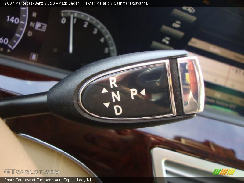 Pewter Metallic / Cashmere/Savanna 2007 Mercedes-Benz S 550 4Matic Sedan